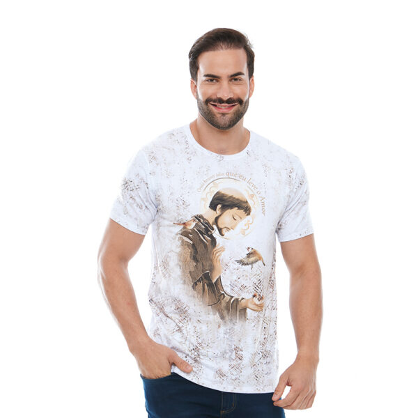 Camiseta Masculina San Francisco de Asís