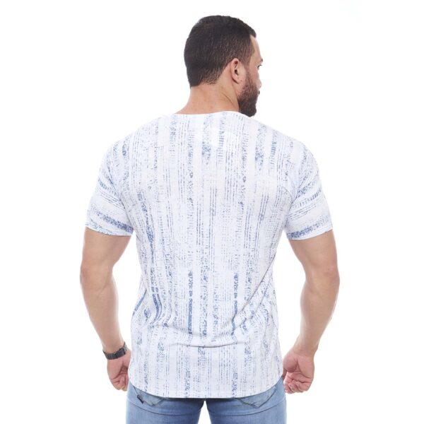 Camiseta Masculina con rayas de la Sagrada Familia - Image 2