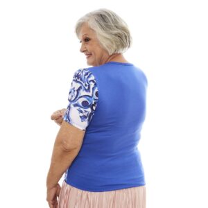 Blusa Manga Princesa Virgen del Rosario