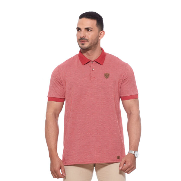 Camiseta Masculina cuello polo San Miguel Arcángel