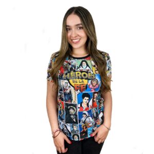 Camiseta Femenina Tipo T-Shirt Héroes de la Fe