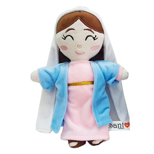 Peluche Virgen de Medjugorje ( Reina de la Paz) Pequeña