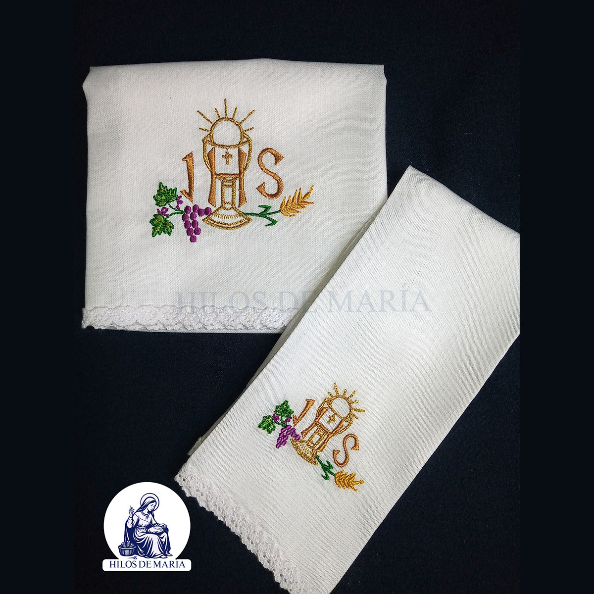 Paños Caliz JHS uvas