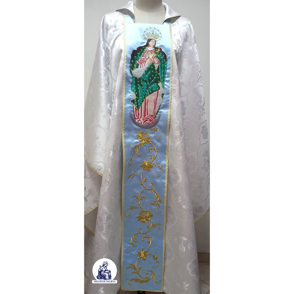 Casulla Virgen María