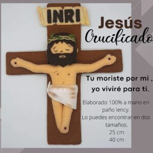 JESUS CRUCIFICADO 40 CM