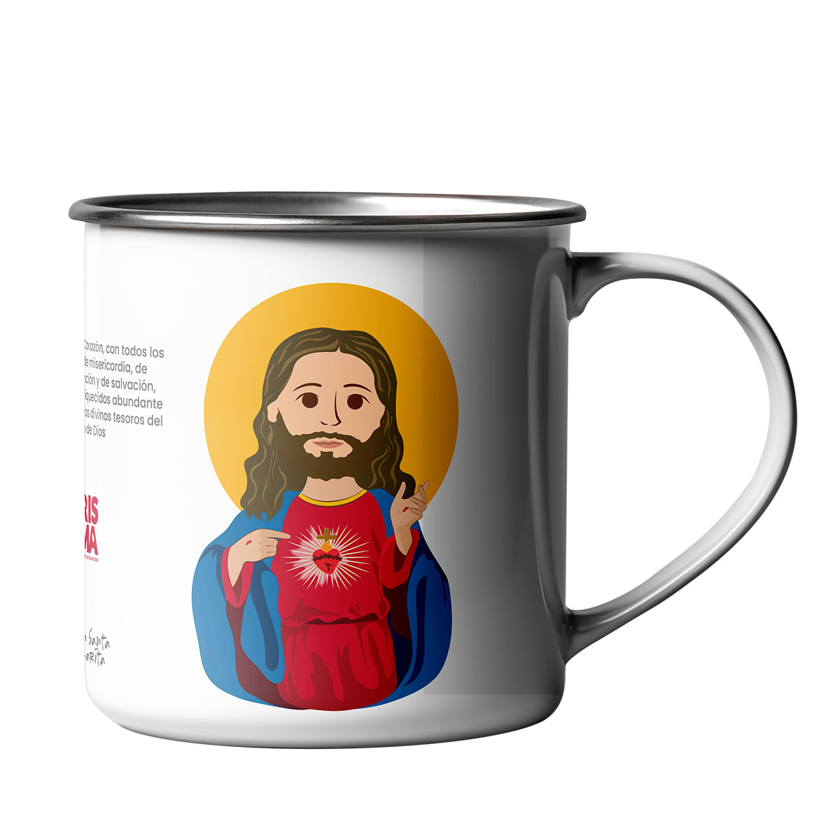 Minimug Porcelana SAGRADO CORAZÓN DE JESÚS