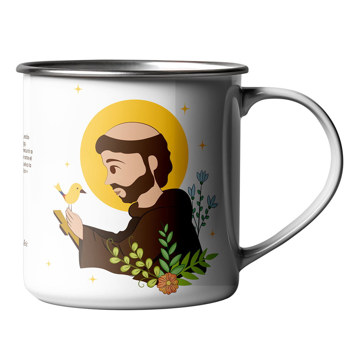 Minimug Porcelana FRANCISCO DE ASÍS