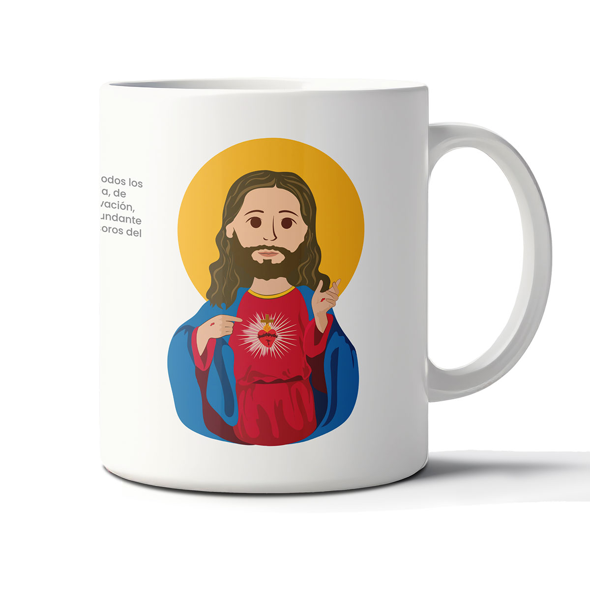 Mug Peltre SAGRADO CORAZON DE JESÚS