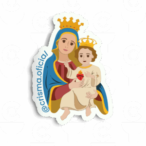Stickers Pequeño SEÑORA DEL SAGRADO CORAZÓN DE JESÚS