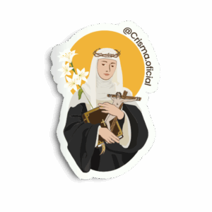 Stickers Pequeño CATALINA DE SIENA