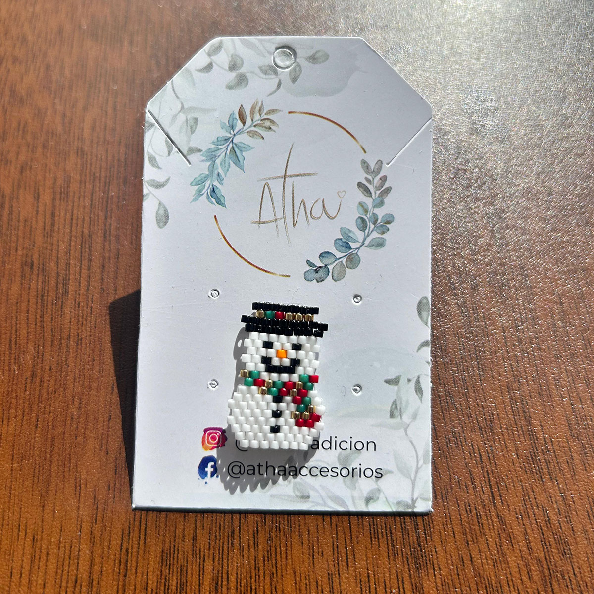 Pin Tejido en Miyuki 3